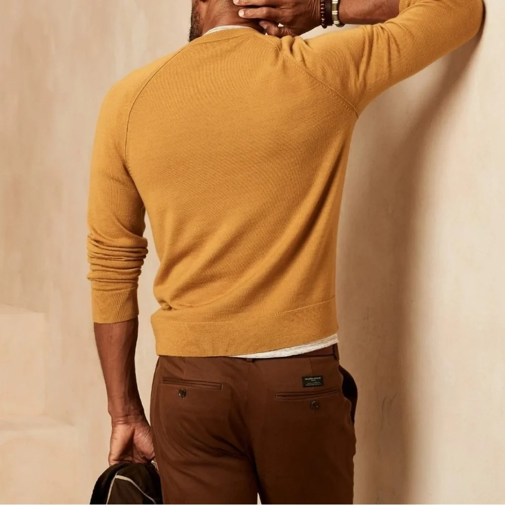Banana‎ Republic Italian Merino Waffle-Knit Sweater